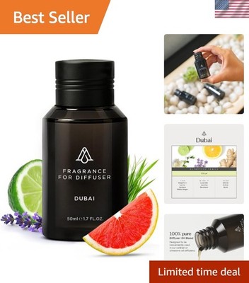 Indulge in Dubai's Exotic Aroma - 50 ml Luxury Diffuser Oil for Your Home