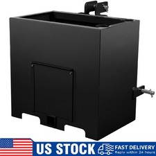 3-Point 800 Lbs Tractor Ballast Box Steel with 2" Receiver Hitch, Fit Category 1
