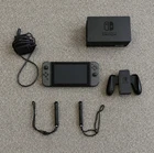 Nintendo Switch Console Bundle w/ Dock, Joy-Con Grip, Straps, AC Adapter