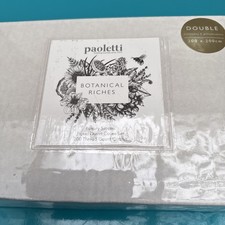 Image of Luxury Sateen Piped Duvet Cover & 2 Pillowcases. 200 Thread Count Cotton. (B106)
