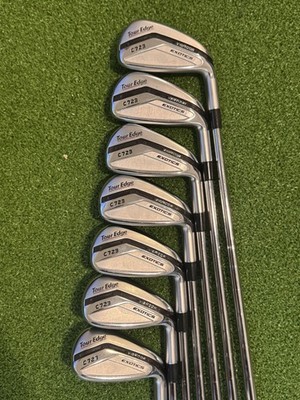 Tour Edge Exotics C723 VibRcor Iron Set (A-5 Iron) W/ 130g KBS Tour Extra Stiff 