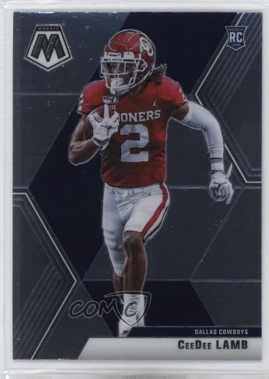 2020 Panini Mosaic Rookie Variations CeeDee Lamb #207 Rookie RC 0ja4