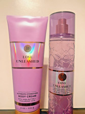 Bath  Body Works Love Unleashed Body Cream and Fine Fragrance Mist 2 SET