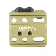 Unity Tactical FUSION Micro Hub Base Anodized Finish Flat Dark Earth - FUS-MHF
