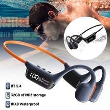Mpow Bone Conduction Earphones Waterproof 32GB MP3 Swimming Bluetooth Headphones