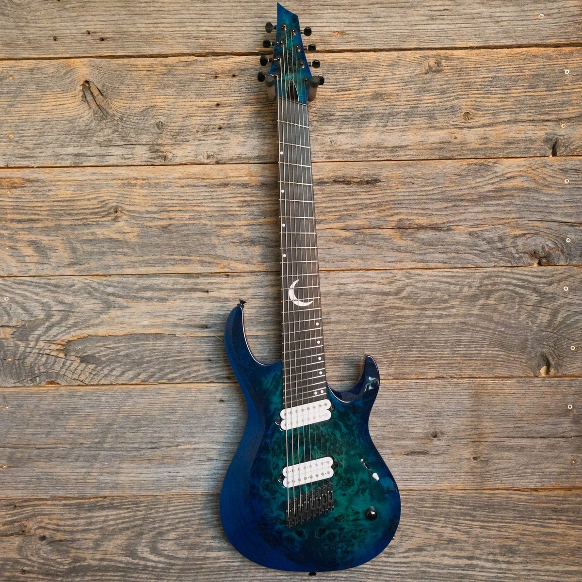 Used Kiesel 2022 Aries Multiscale 8-String Guitar - Aquaburst