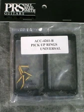 PRS Black Universal Pickup Rings Stoptail Tremolo Guitar Paul Reed Smith USA SE