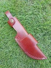 Custom Handmade Fixed Blade Knife Genuine Leather Sheath Holster EDC Knife Case