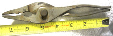 7" Wilde Tool Original Thin Nose / Welder Pliers slip joint VTG bent tip