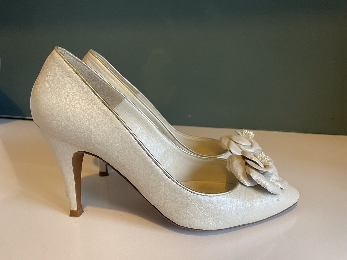 Rachel Simpson Flower Ivory Wedding Occasion Made In Spain Size