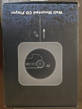 ROADOM KC-809 CD Player Wall Mountable Bluetooth CD Player USB w/ Remote