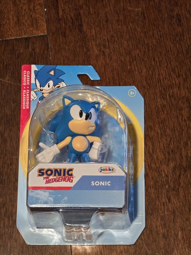 NEW Sonic The Hedgehog 2.5" Classic Action Figure Jakks Pacific Sega Toy Rare