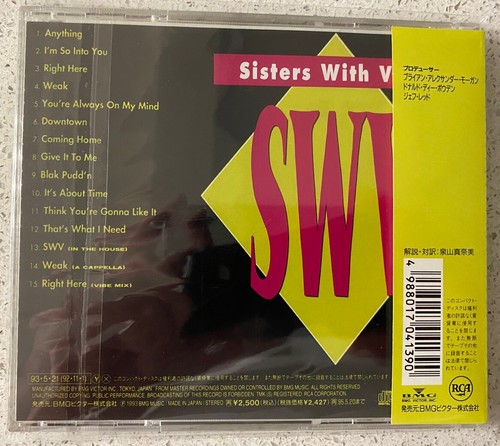 SWV – It's About Time (CD) JAPAN OBI BVCP-632 ** - Picture 2 of 2