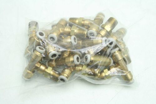 14 New Parker W172PL-4-4 Push-to-Connect Brass Tee Pipe Fittings / Prestolock - Picture 3 of 5