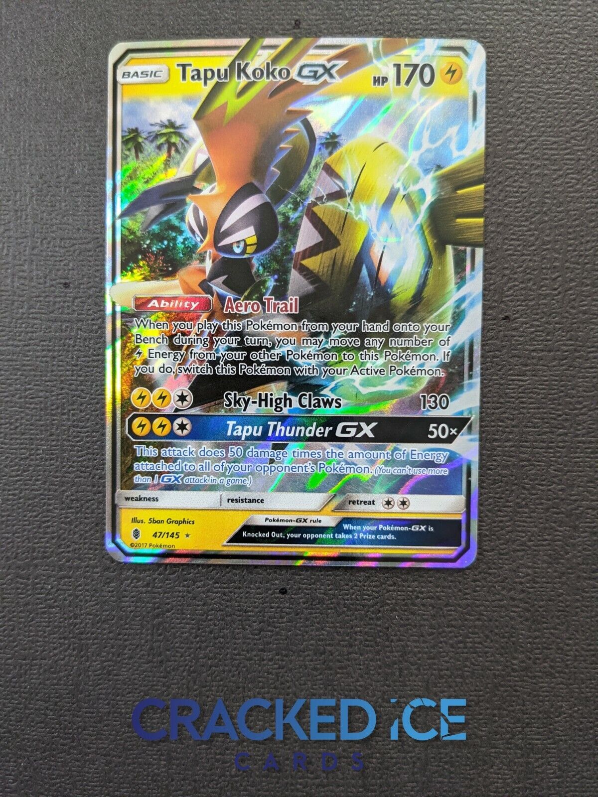 Tapu Koko GX - Guardians Rising Pokémon card 47/145