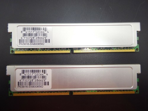 GeiL 2GB (2x1GB) DDR2 GX22GB6400DC PC2-6400 DDR2-800 CL=5-5-5-15 1.8V #R1169 - Bild 2 von 2