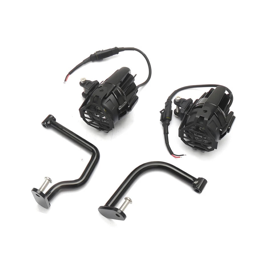 Fog Lights For BMW R1200GS F1250RT R1250GS Universal LED Auxiliary Driving Lamp - Image 2 of 4