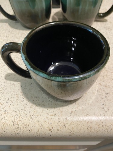 Vintage Blue Mountain Pottery Canada 8 Piece Coffee Set See Description - Picture 5 of 23
