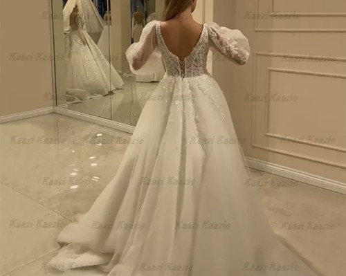 Wedding Dress size 8 - Picture 2 of 6