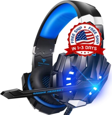 Gaming Headset Auriculares Gamer Ps4 Pc Con Microfono G9000 Cascos