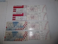ny yankee ticket stubs lot