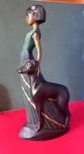 MACHAGONI PRINZESSIN MIT HUND FIGUR PARASTEIN ENESCO ED VAN ROSMALEN 1996er