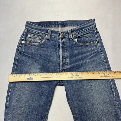 Vintage 80s Levi's Denim Blue Jeans Made In USA 30x34 | eBay UK