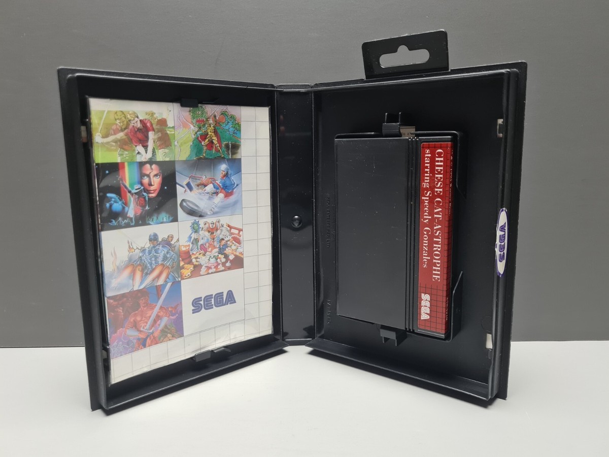 Jeu Rétro Cheese Cat-Astrophe - SEGA Master System Version PAL (1995)