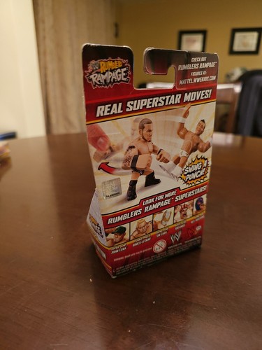 Figura de acción Rumblers Rampage Randy Orton mini Power Punch WWE Wrestler - Imagen 4 de 13
