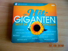 CD DIE HIT GIGANTEN BEST OF SCHLAGER 3 CD`s G...