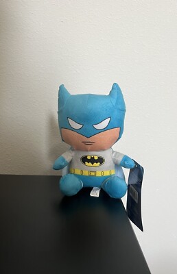 Batman 7'' Big Head Plush JUSTICE LEAGUE DC Comics Toy Factory Batman Chibi New