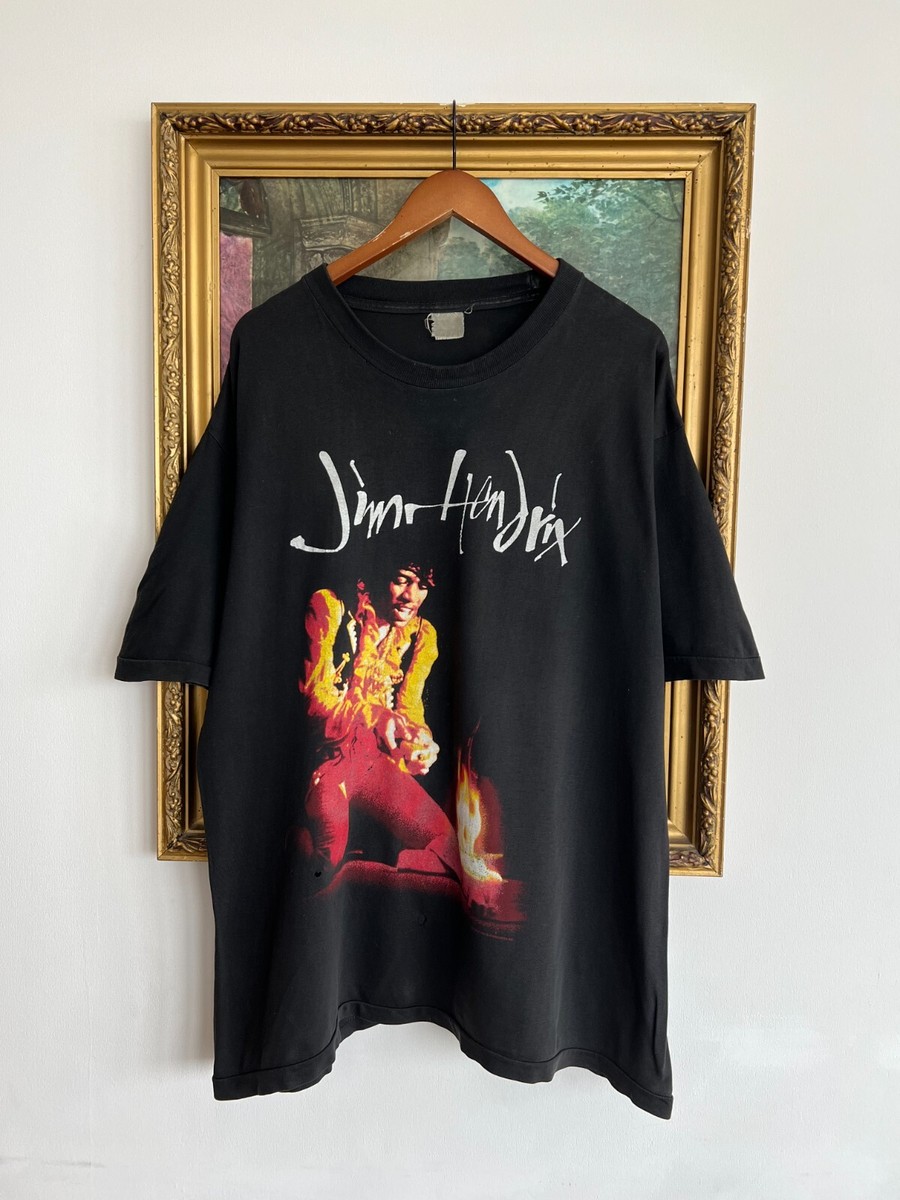 Vintage 1993 Jimi Hendrix The Ultimate Experience Black T-shirt Sz