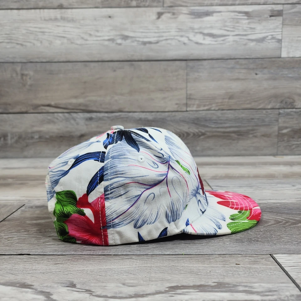 Gorra Kauai Hawaiana Floral Sombrero Adulto Hombre Ajustable Snapback Bordado Logo Foto 3 de 4