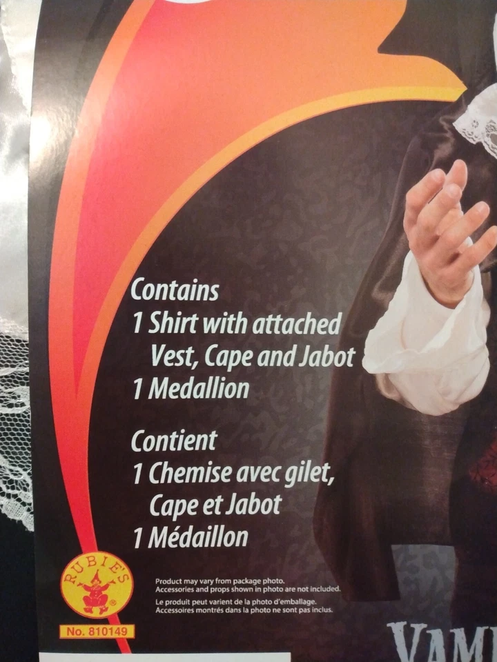 Disfraz de vampiro para hombre Foto 3 de 4