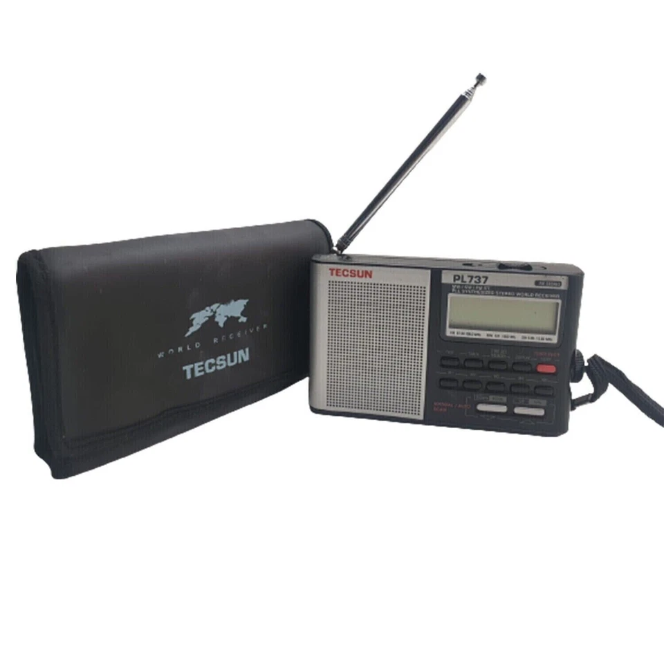 Tecsun PL-737 Digitales Tragbares Radio MW /SW /FM Stereo World Empfänger - Bild 3 von 4
