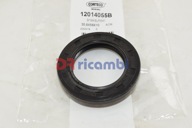 PARAOLIO ANELLO DI TENUTA DIFFERENZIALE FIAT 124-131 CORTECO 12011293b