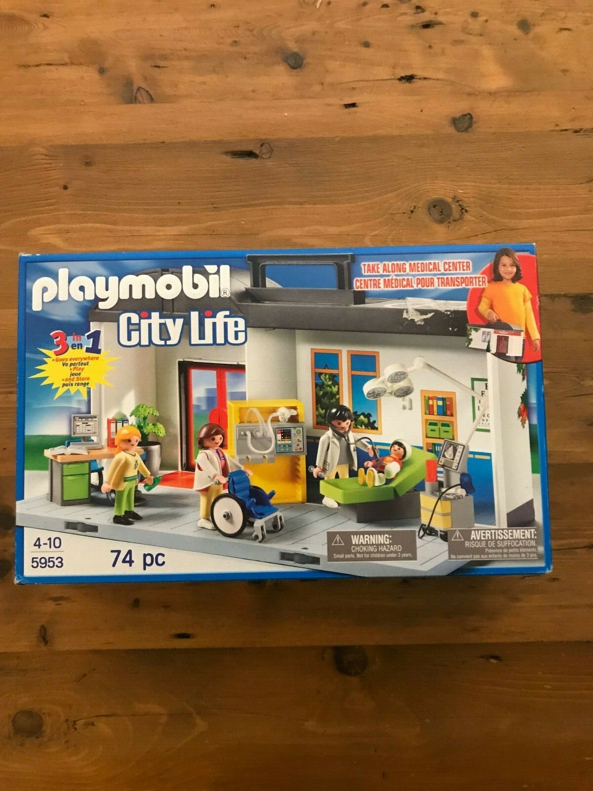 playmobil 5953 take along hospital