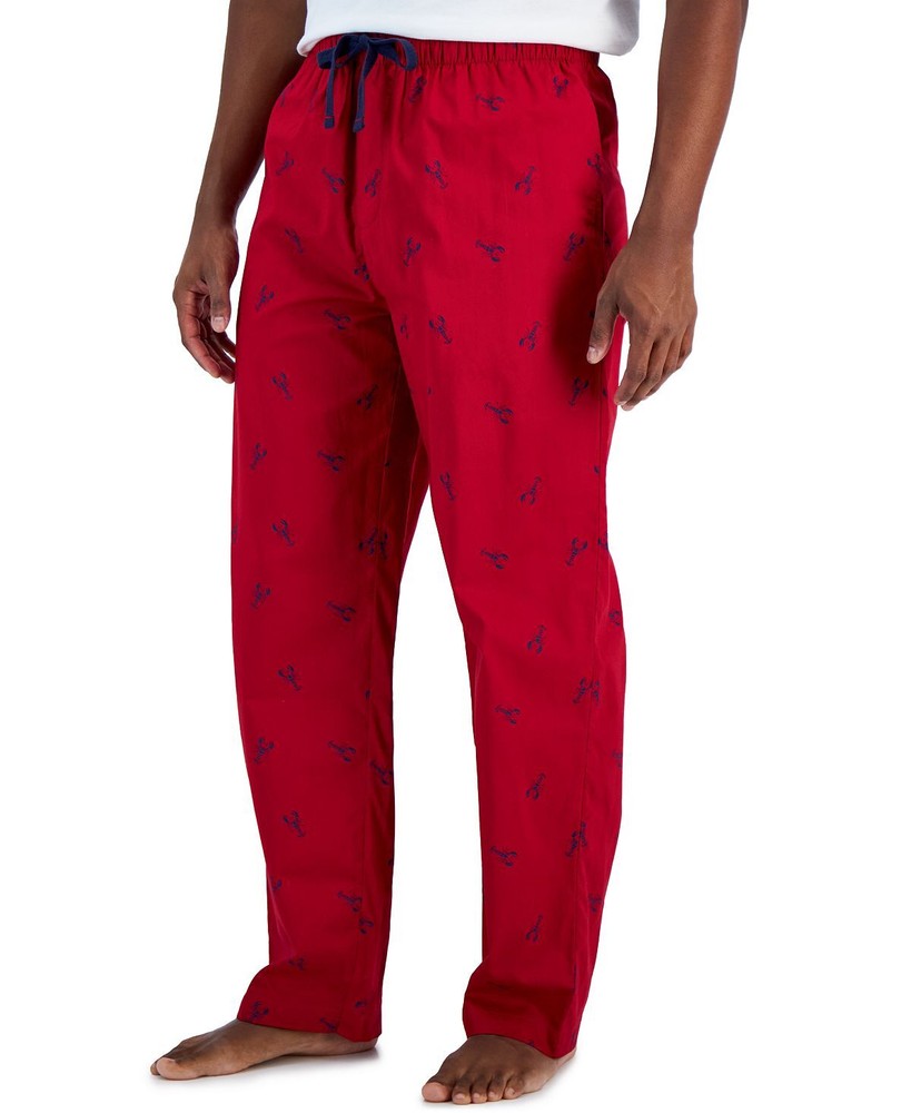Club Room Men's Red Lobster Print Pajama Pants M/L/XL/XXL
