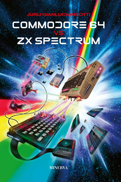 Libri Jurij Gianluca Ricotti - Commodore 64 vs ZX Spectrum - 2023