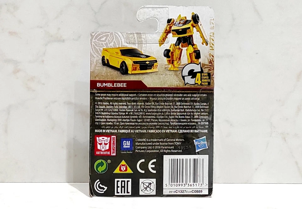 New TRANSFORMERS: The Last Knight BUMBLEBEE Legion Class Hasbro C1327 2016 6+ - Image 4 of 4
