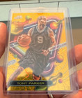 2023 Topps Cosmic Chrome Basketball Gold Interstellar Refractor Tony Parker #114