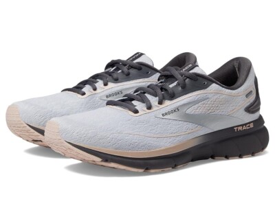 Brooks Z2427* Women's Grey/Peach Trace 2 Road Running Shoes Size 10.5 M