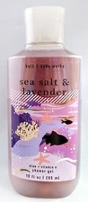 Bath & Body Works SEA SALT & LAVENDER Shower Gel 10 fl oz / Sealed Bottle