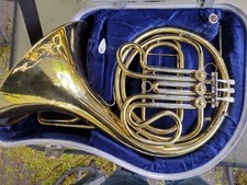 Amati Kraslice AHR 321 model single valve rotary French Horn