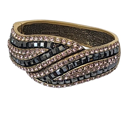 B8 Auth HEIDI DAUS Multicolor Swarovski Crystal Reversable  display picture 1