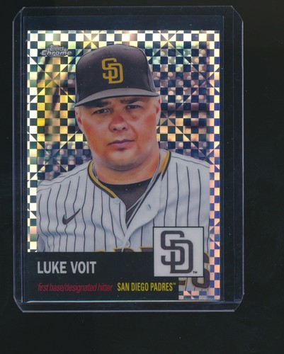 LUKE VOIT 2022 TOPPS CHROME PLATINUM X-FRACTOR REFRACTOR PARALLEL | eBay