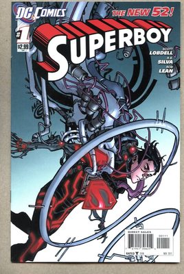 Superboy #1-2011 nm- 1st STANDARD cover New 52 NU 52 Scott Lobdell