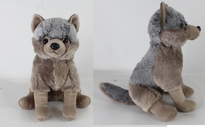 Sitzender Wolf Softplüsch ca. 30 cm Premium Qualität  - 96066
