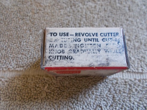 TAGLIATUBI VINTAGE SEARS CRAFTMANS MIDGET USA 5560 CON SCATOLA - Foto 3 di 16