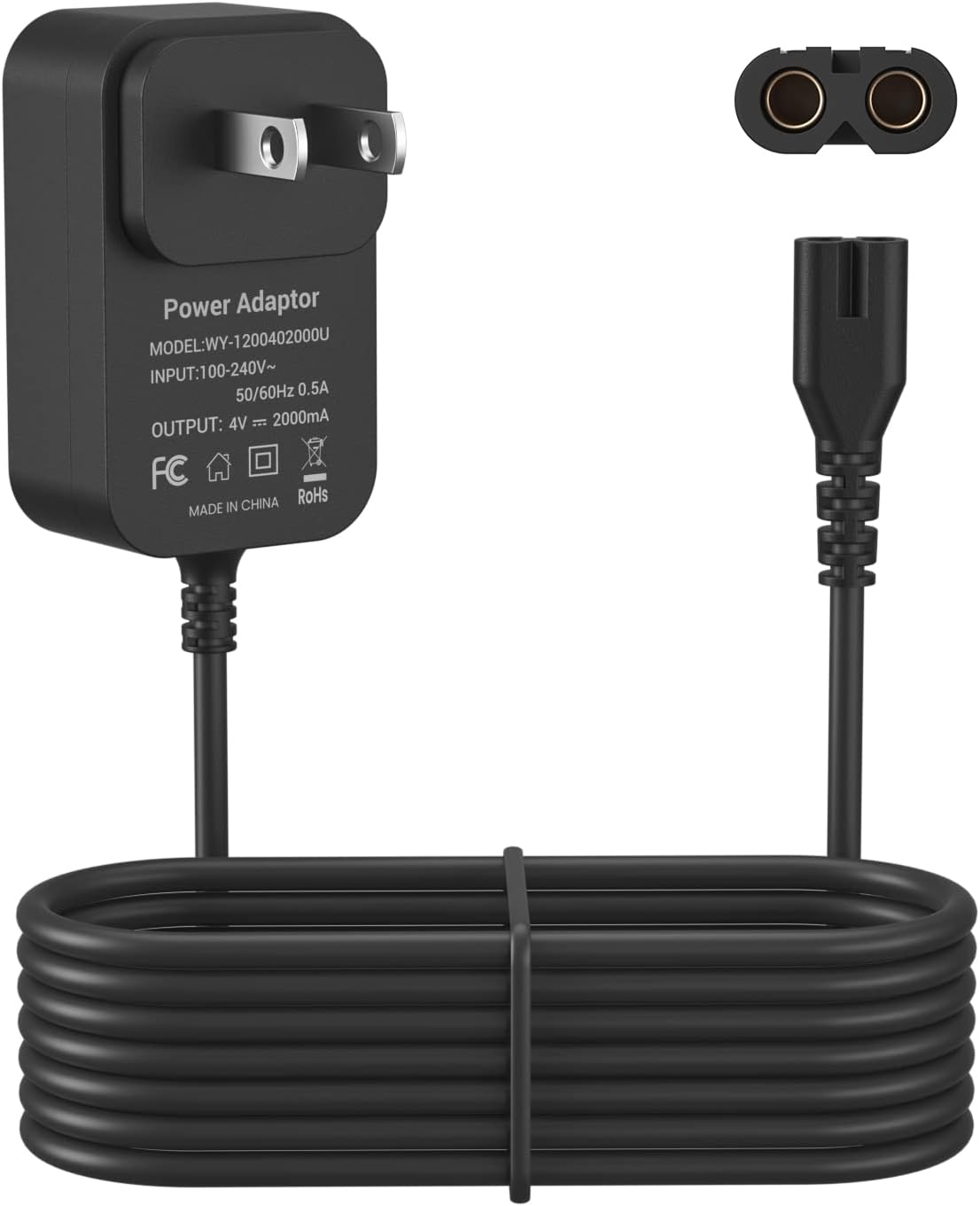 4V for Wahl Magic Clip Cordless Charger, 4V Wahl Clipper Charger for Wahl Shaver